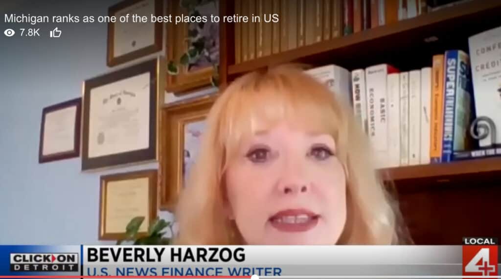 Beverly talking about why MI is a great place to live.