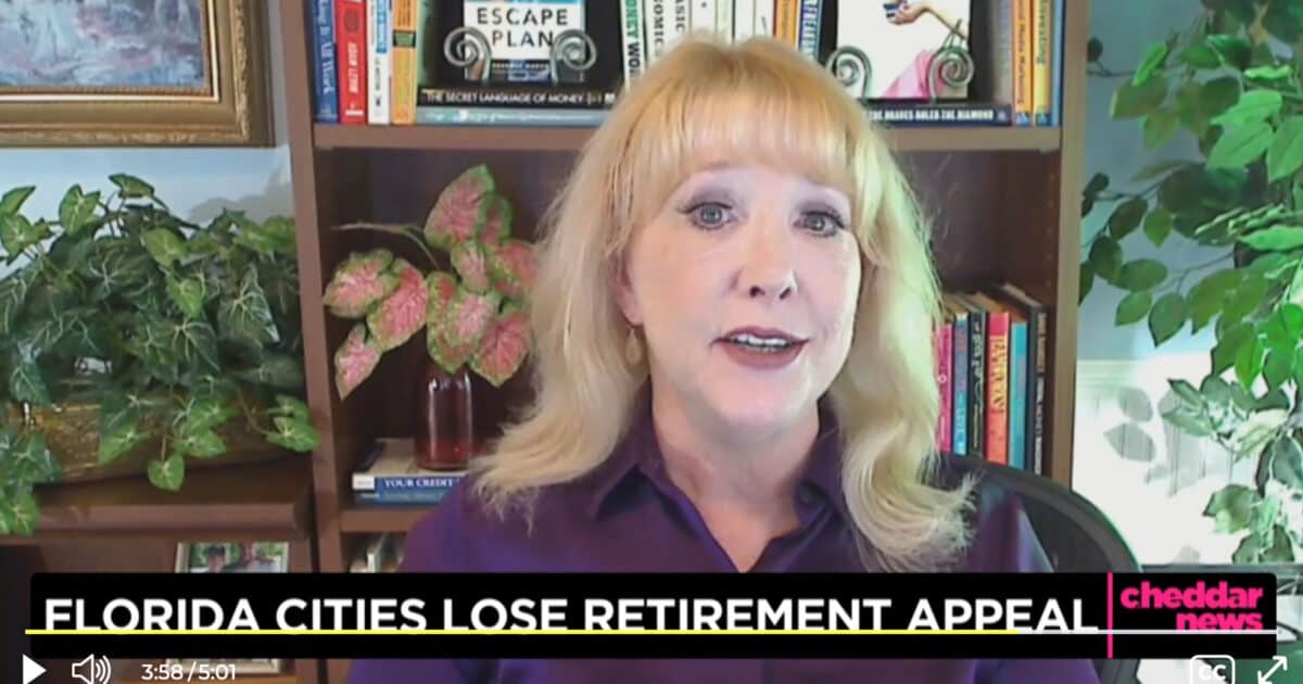 Beverly on Cheddar News talking about best places to retire